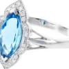 Blue Topaz Ring