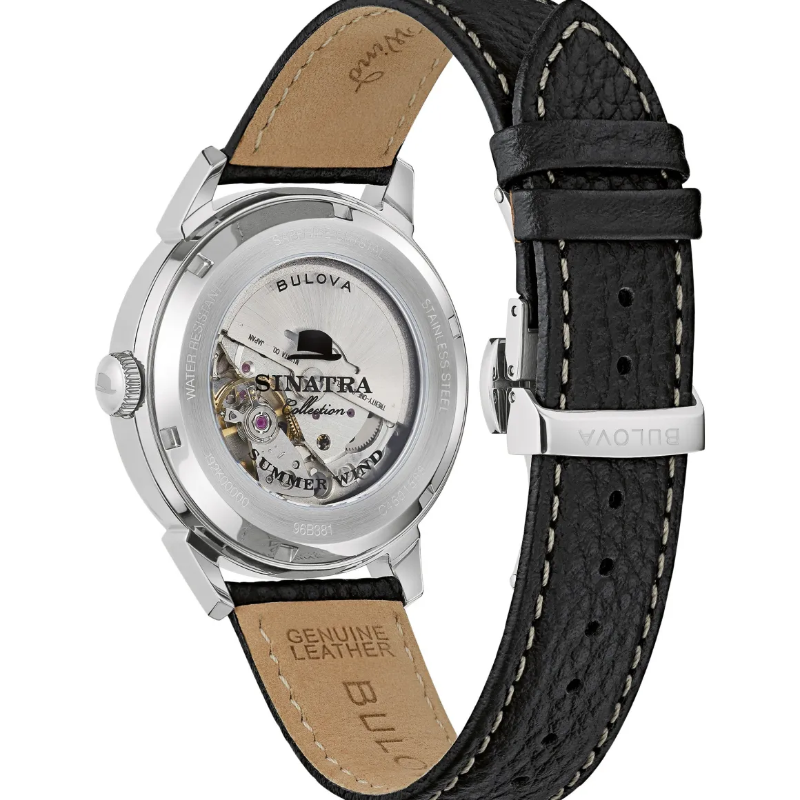 Bulova Collaborations Frank Sinatra Mens Watch Stainless Steel