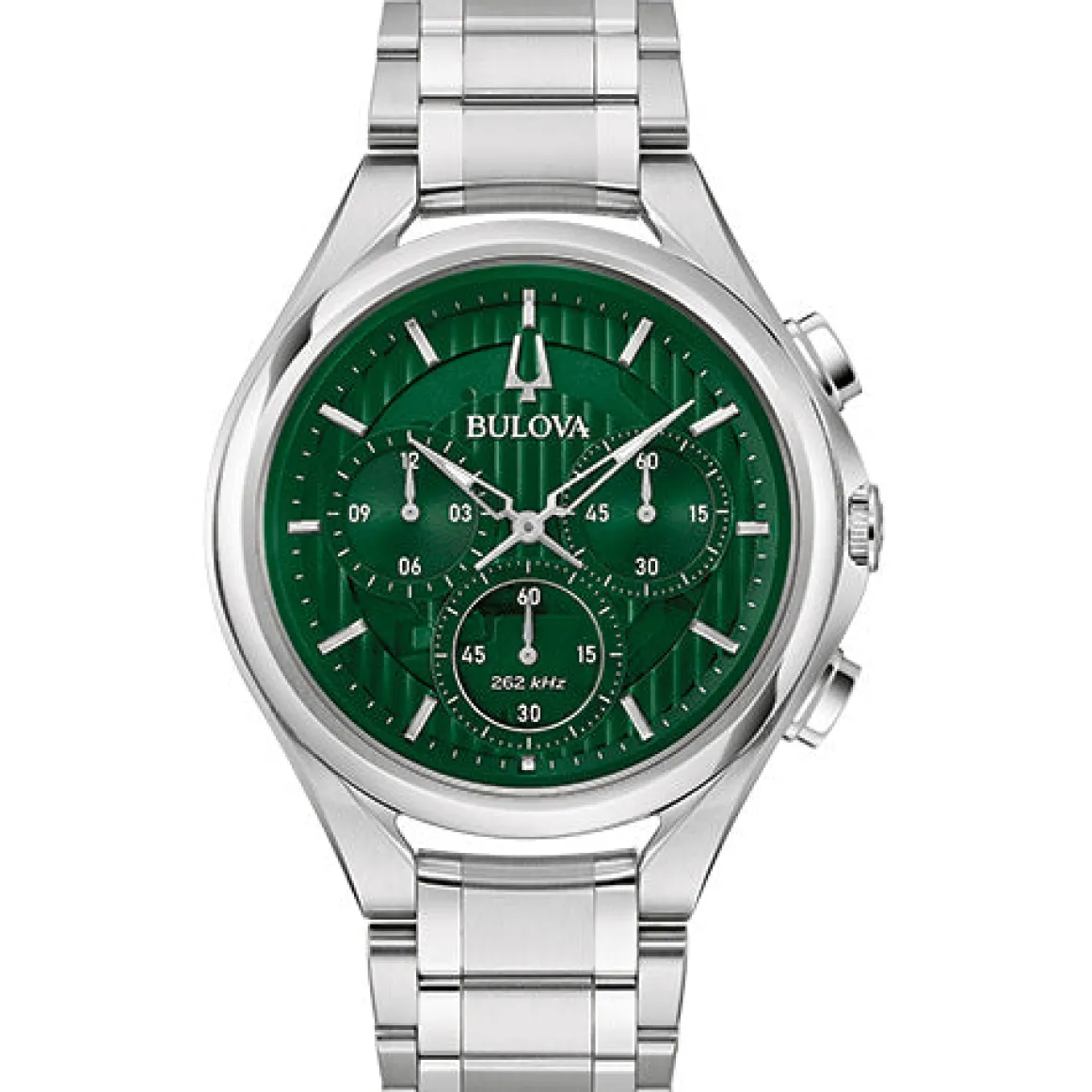 Bulova Curv Dress Mens Stainless Steel