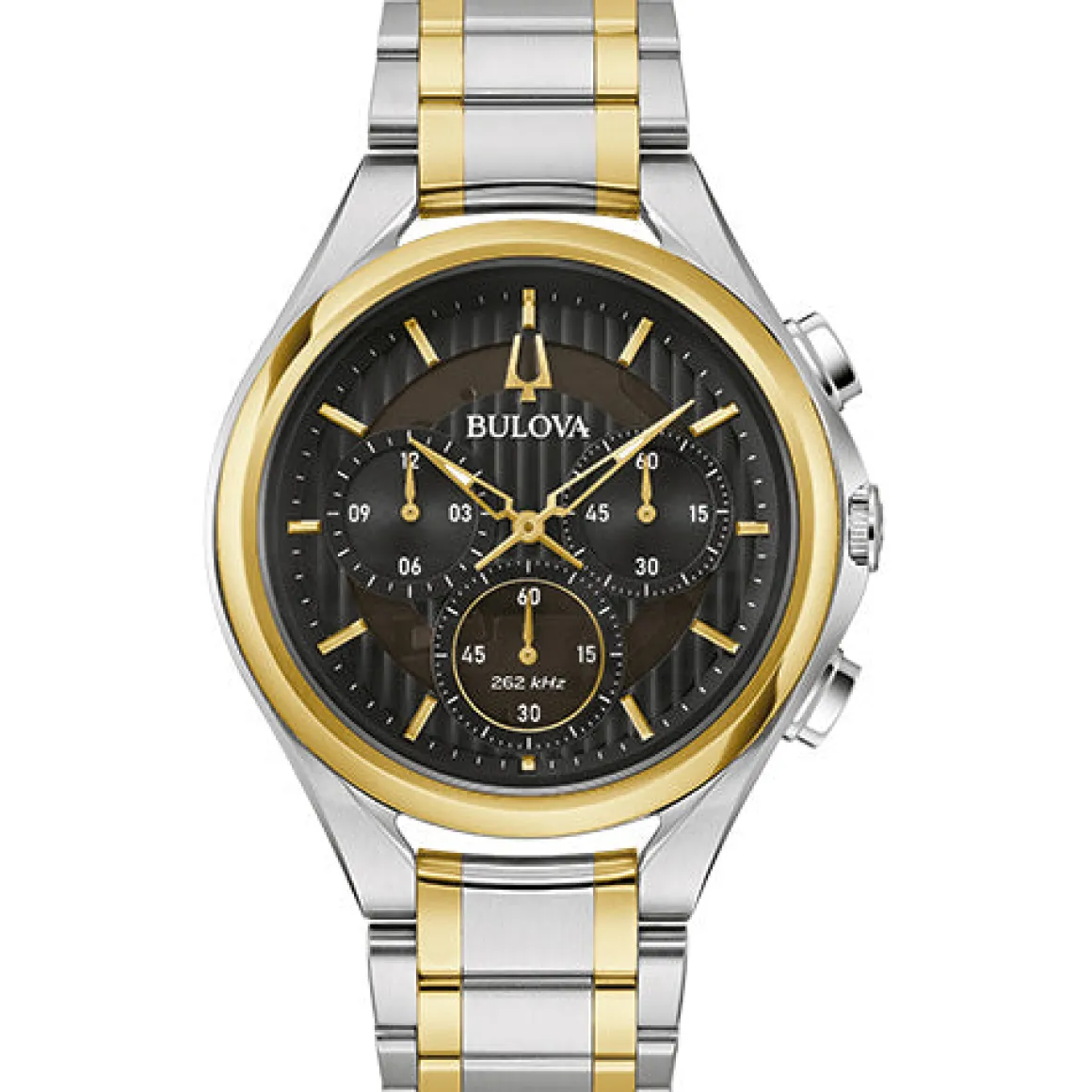 Bulova Curv Dress Mens Stainless Steel