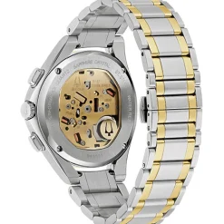 Bulova Curv Dress Mens Stainless Steel