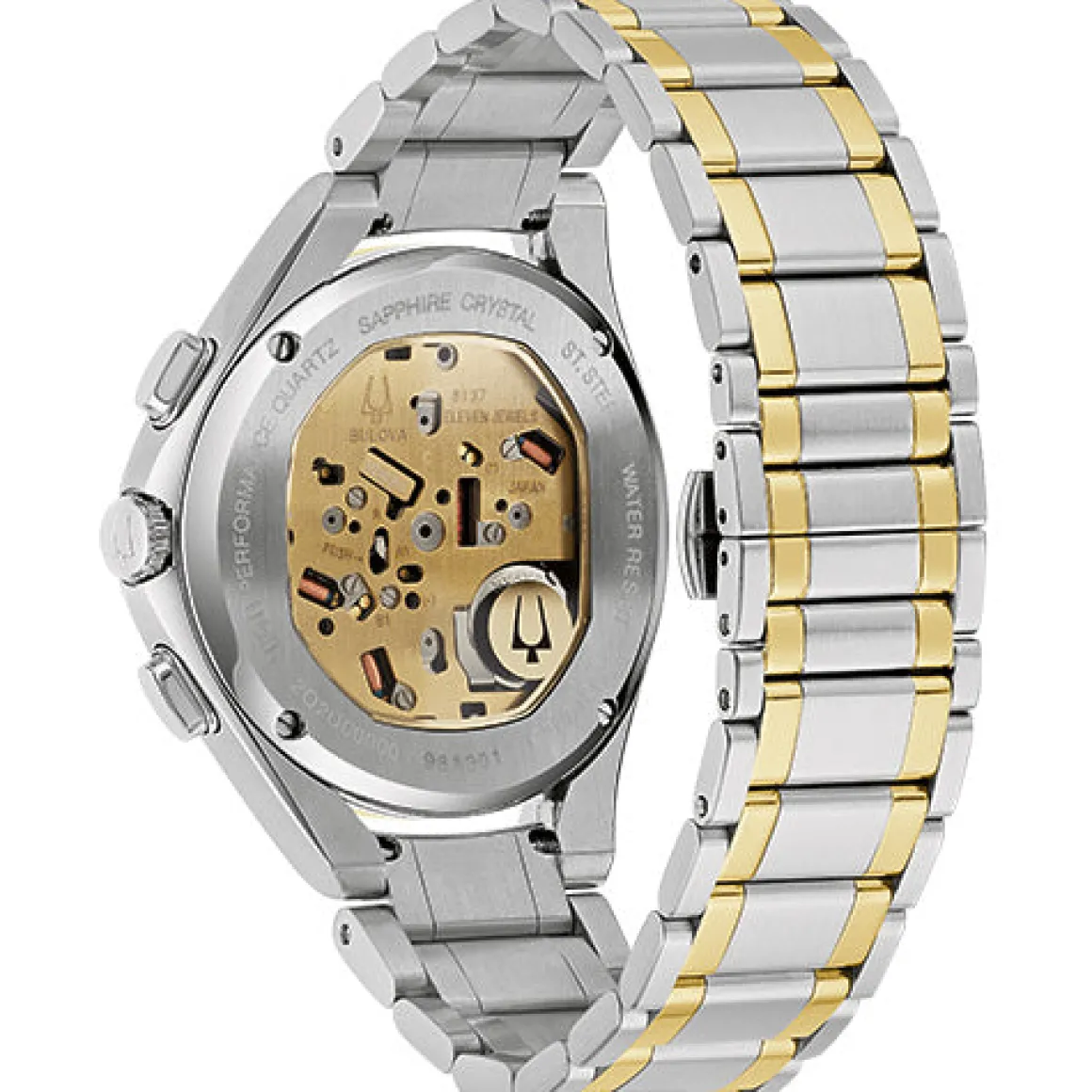 Bulova Curv Dress Mens Stainless Steel