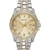 Bulova Dress/Classic Crystal Mens Watch Stainless Steel