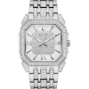 Bulova Dress/Classic Crystal Mens Watch Stainless Steel