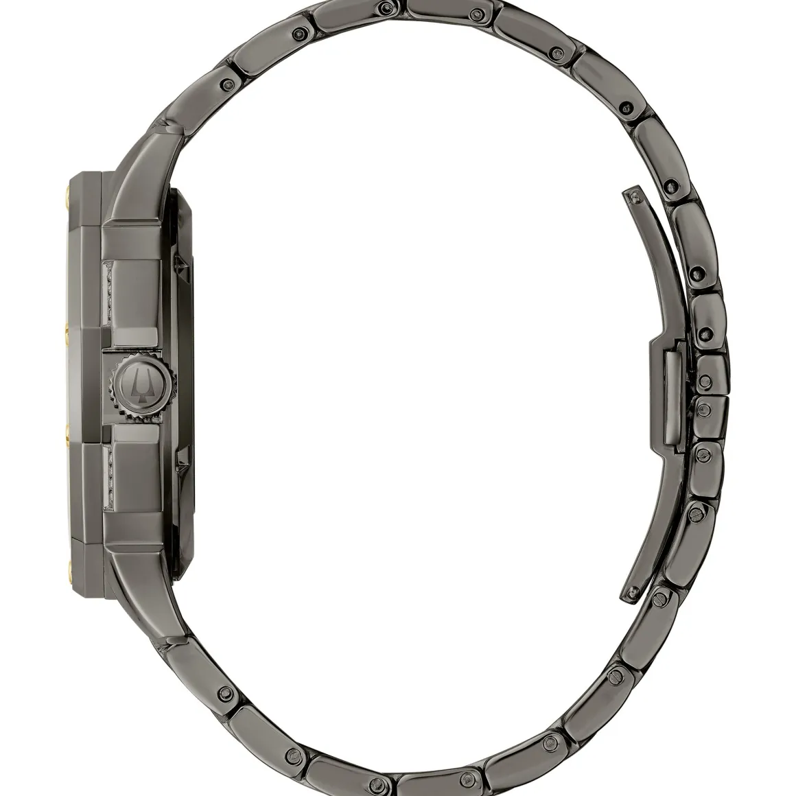 Bulova Dress/Classic Crystal Mens Watch Stainless Steel