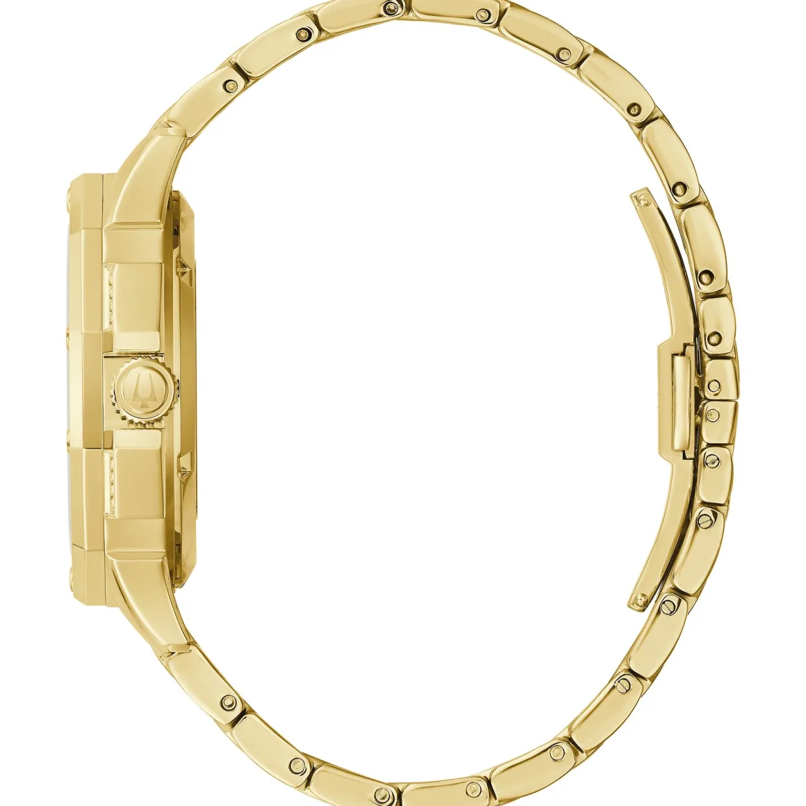 Bulova Dress/Classic Crystal Mens Watch Stainless Steel