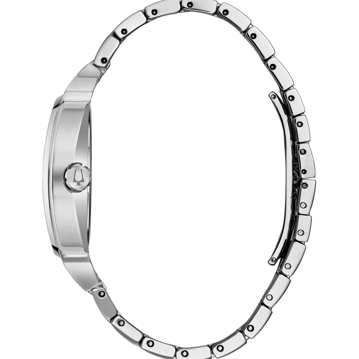 Bulova Dress/Classic Crystal Mens Watch Stainless Steel