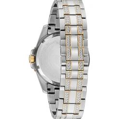 Bulova Dress/Classic Crystal Mens Watch Stainless Steel
