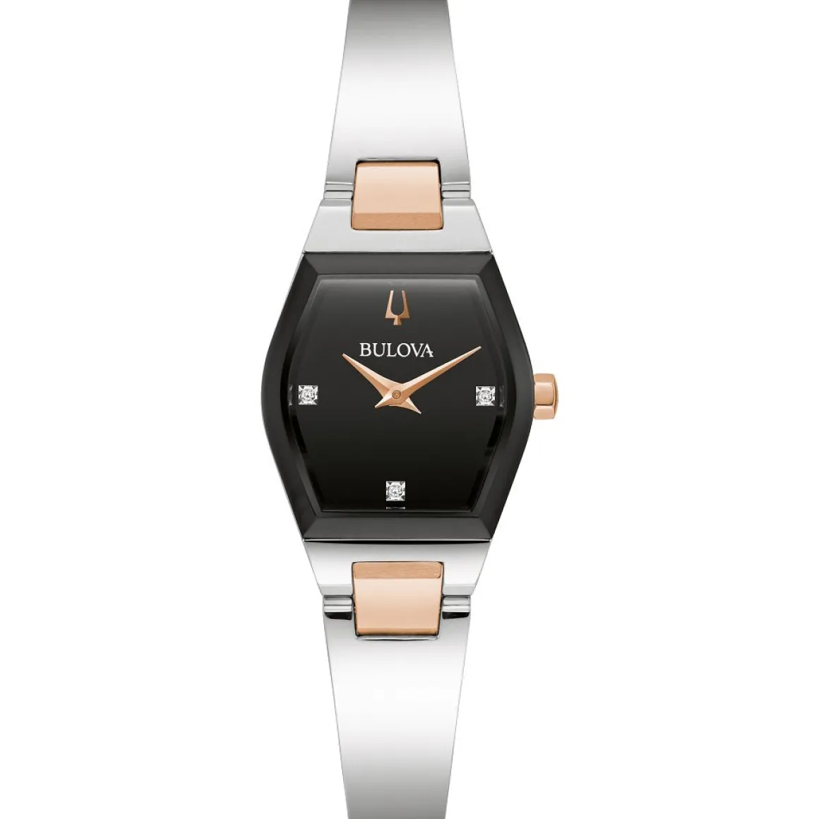 Bulova Gemini Ladies Stainless Steel