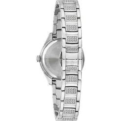 Bulova Misc Crystal Ladies Stainless Steel