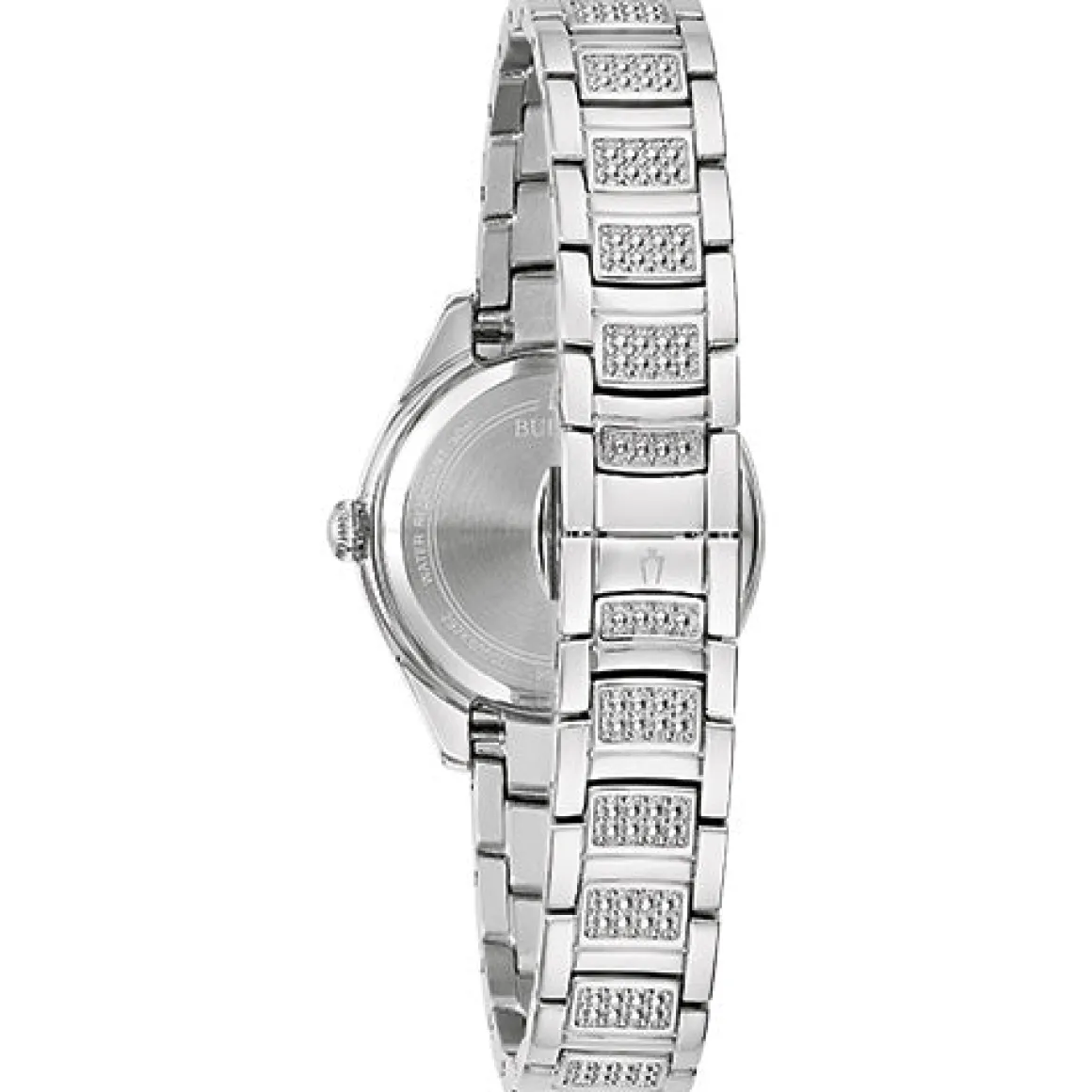 Bulova Misc Crystal Ladies Stainless Steel