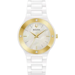 Bulova Modern Modern Ladies Watch Ceramic & Stainless Steel