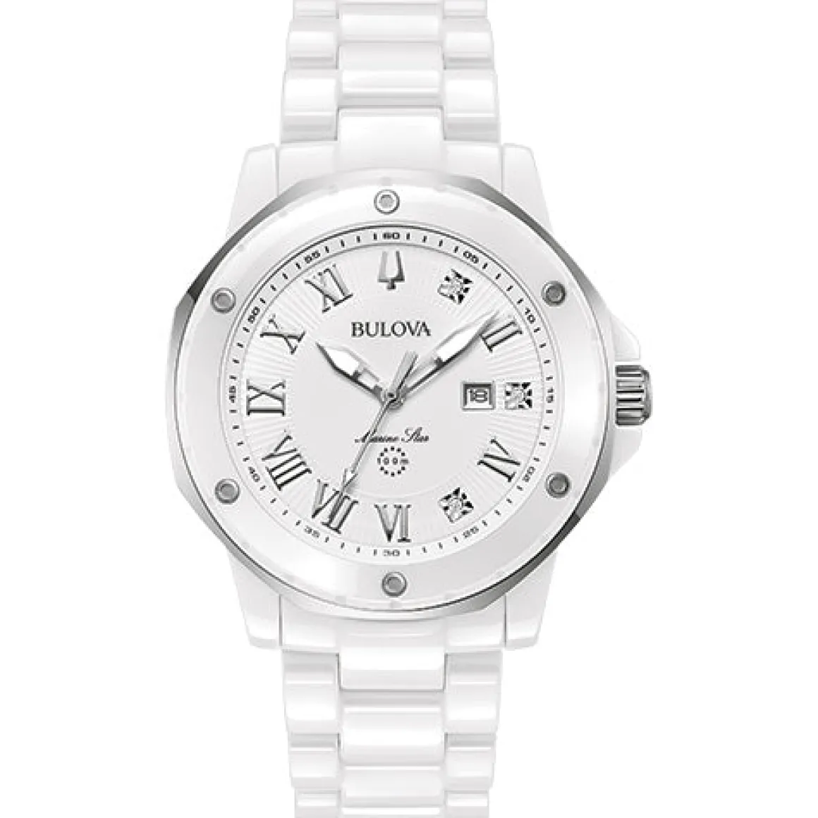 Bulova Performance Ladies Stainless Steel & Ceramic