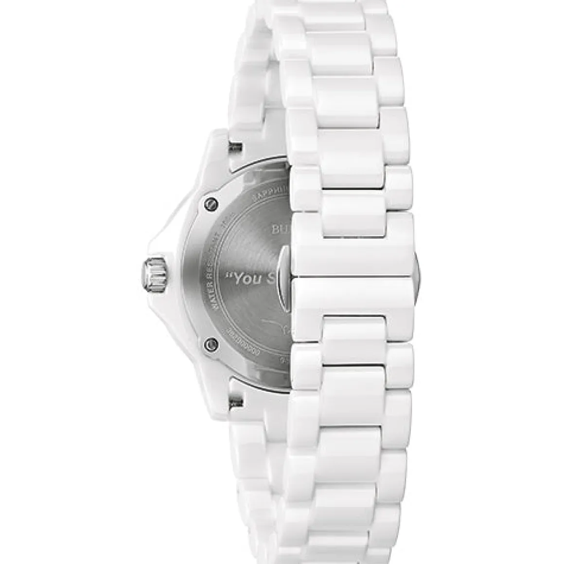 Bulova Performance Ladies Stainless Steel & Ceramic