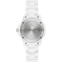 Bulova Performance Ladies Stainless Steel & Ceramic