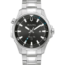 Bulova Performance Marine Star Mens Watch Stainless Steel
