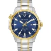 Bulova Performance Marine Star Mens Watch Stainless Steel