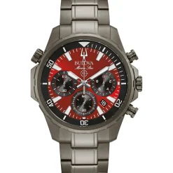 Bulova Performance Marine Star Mens Watch Stainless Steel