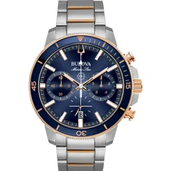 Bulova Performance Marine Star Mens Watch Stainless Steel