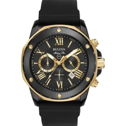 Bulova Performance Marine Star Mens Watch Stainless Steel