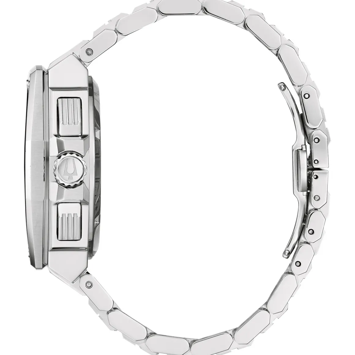 Bulova Proprietary Precisionist Mens Watch Stainless Steel