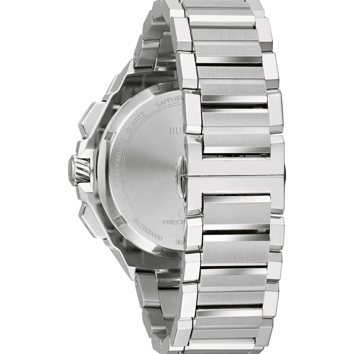 Bulova Proprietary Precisionist Mens Watch Stainless Steel