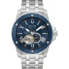 Bulova  Series A Mens Stainless Steel