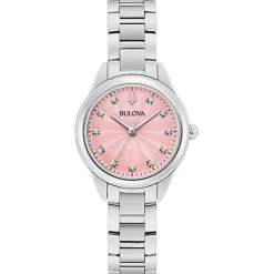 Bulova Stainless Steel Dress/Classic BUL Ladies Watch