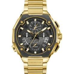 Bulova Stainless Steel Luxury Mens Watch