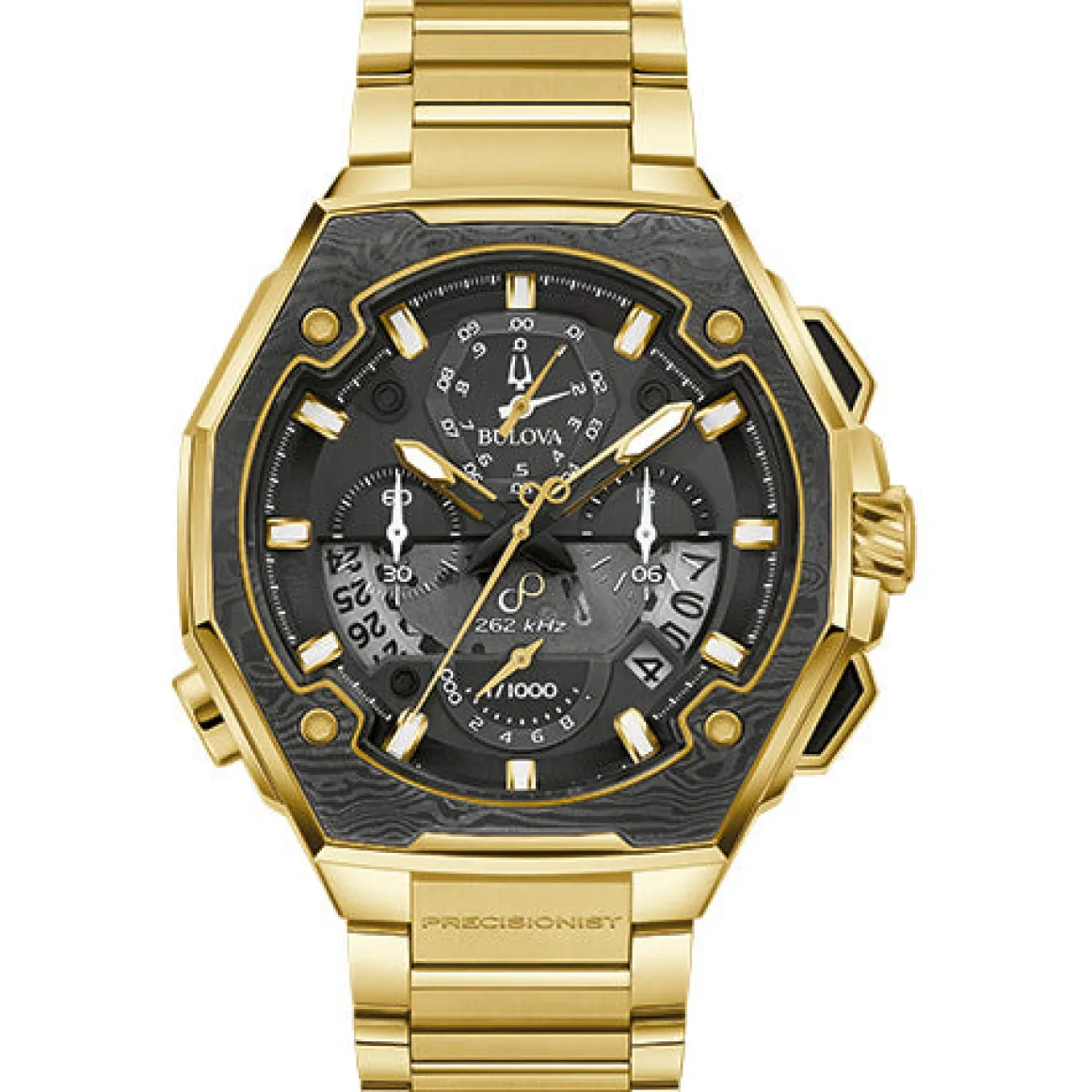 Bulova Stainless Steel Luxury Mens Watch