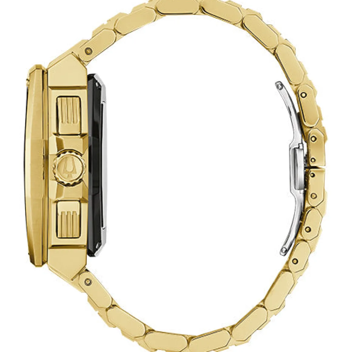Bulova Stainless Steel Luxury Mens Watch