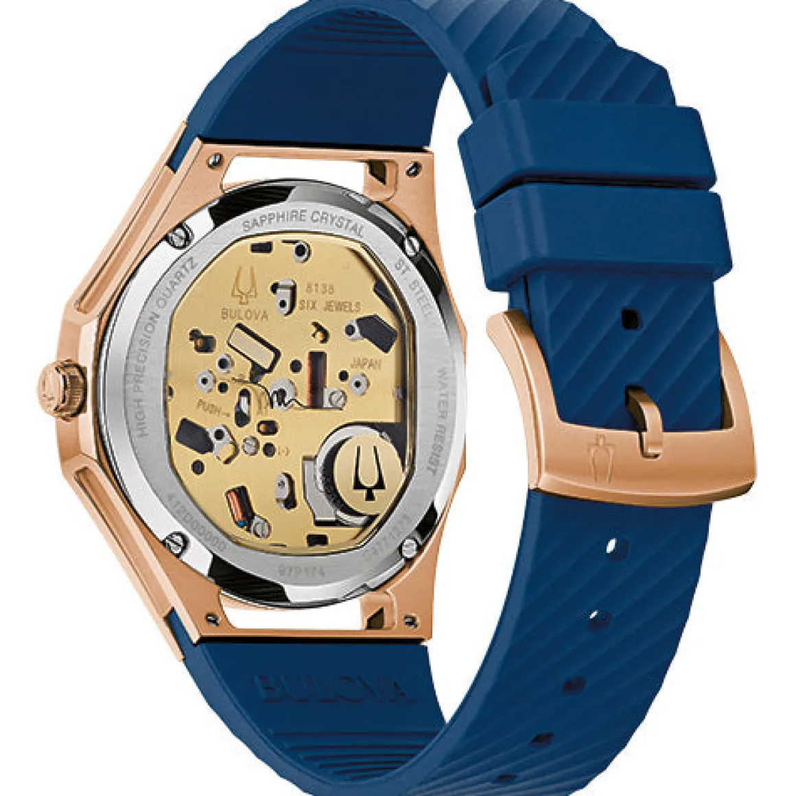 Bulova Stainless Steel Luxury Ladies Watch