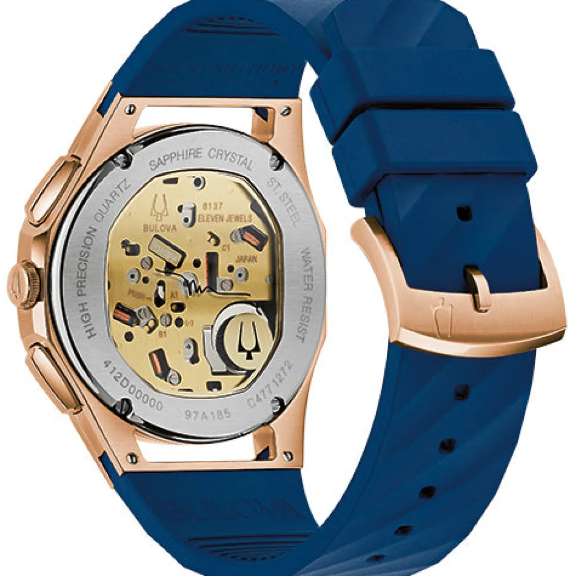 Bulova Stainless Steel Luxury Mens Watch