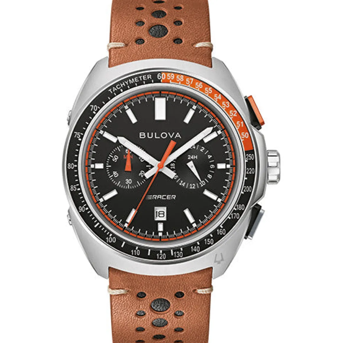 Bulova Stainless Steel Performance Mens Watch