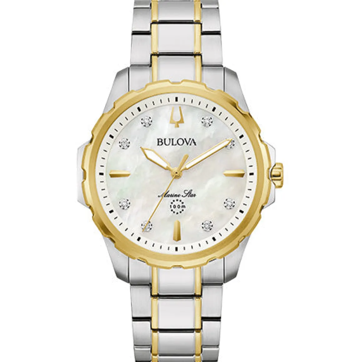 Bulova Stainless Steel Performance Ladies Watch