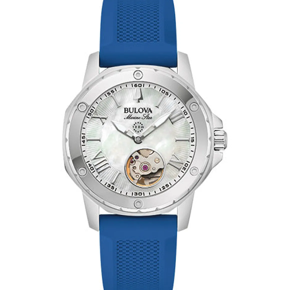 Bulova Stainless Steel Performance Ladies Watch
