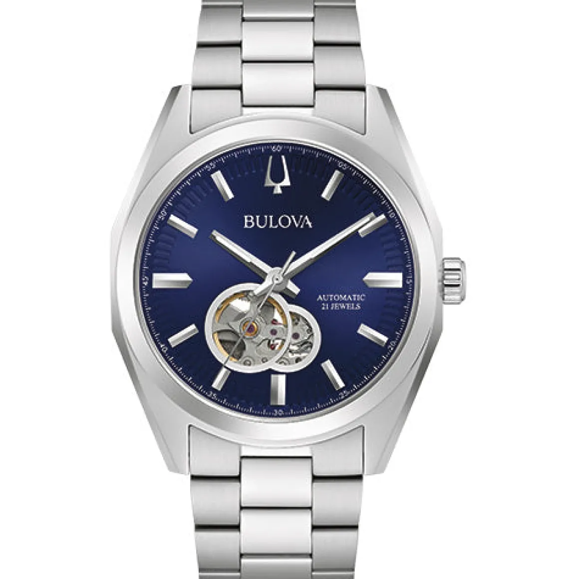 Bulova Surveyor Mens Stainless Steel