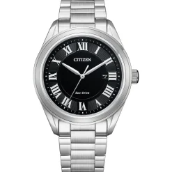 CITIZEN Eco-Drive Dress/Classic Eco Arezzo Mens Stainless Steel