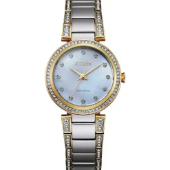 CITIZEN Eco-Drive Dress/Classic Eco Crystal Eco Ladies Stainless Steel