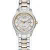 CITIZEN Eco-Drive Dress/Classic Eco Crystal Eco Ladies Stainless Steel
