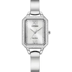 CITIZEN Eco-Drive Dress/Classic Eco Crystal Eco Ladies Stainless Steel
