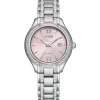 CITIZEN Eco-Drive Dress/Classic Eco Crystal Eco Ladies Stainless Steel