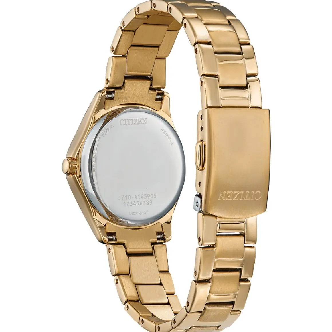 CITIZEN Eco-Drive Dress/Classic Eco Crystal Eco Ladies Stainless Steel