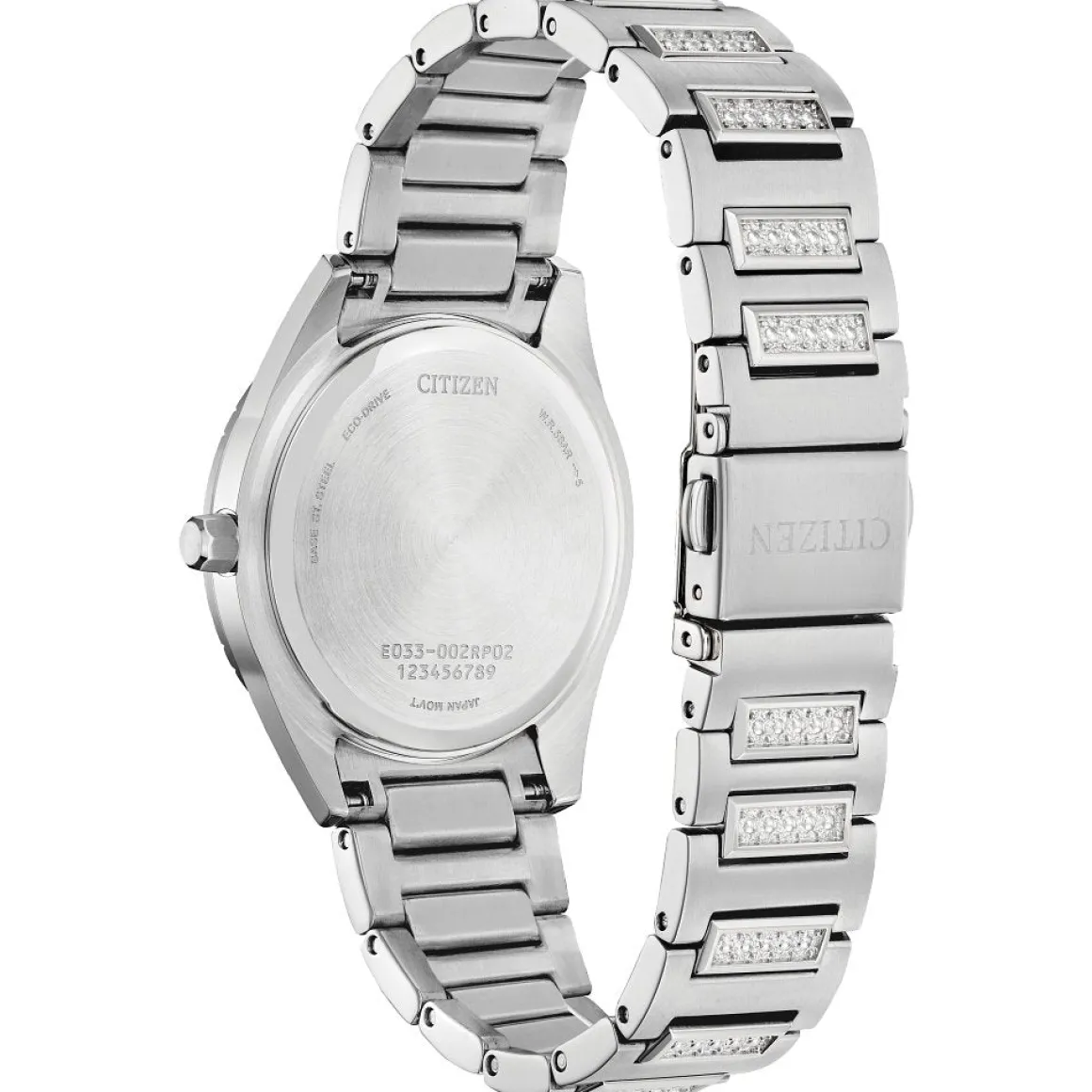 CITIZEN Eco-Drive Dress/Classic Eco Crystal Eco Ladies Stainless Steel