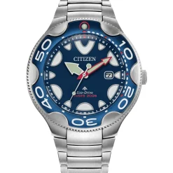 CITIZEN Eco-Drive Promaster Eco Orca Mens Stainless Steel