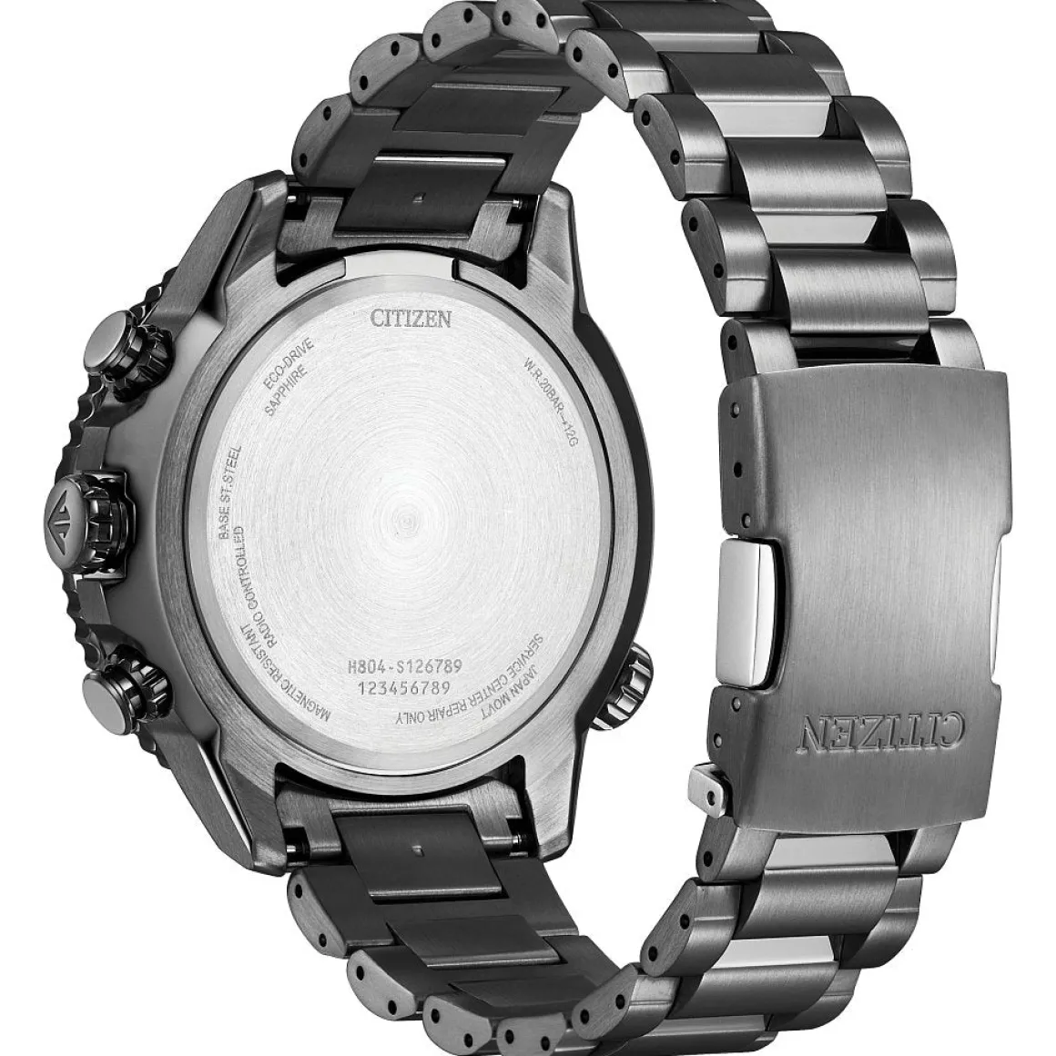 CITIZEN Eco-Drive Promaster Eco Navihawk Mens Stainless Steel