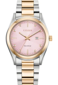 CITIZEN Eco-Drive Sport Luxury Ladies Stainless Steel
