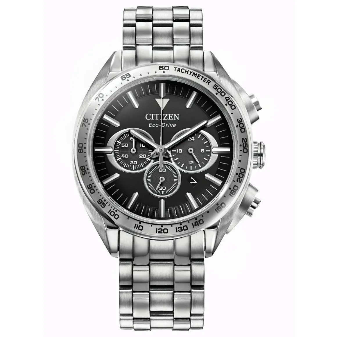 CITIZEN Eco-Drive Sport Luxury Carson Mens Stainless Steel