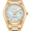 CITIZEN Eco-Drive Sport Luxury Ladies Stainless Steel