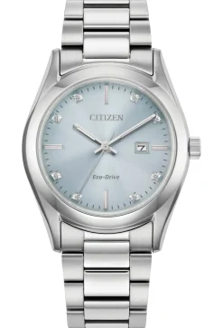 CITIZEN Eco-Drive Sport Luxury Ladies Stainless Steel